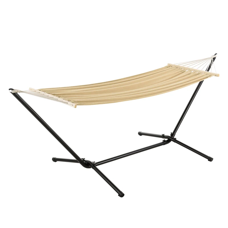 Hamaca Surte con estructura 200x100 cm [en.casa]
