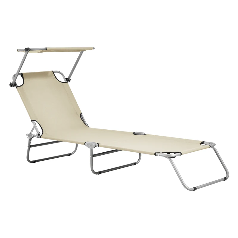 Tumbona Argozelo 186x55x24 cm [casa.pro]