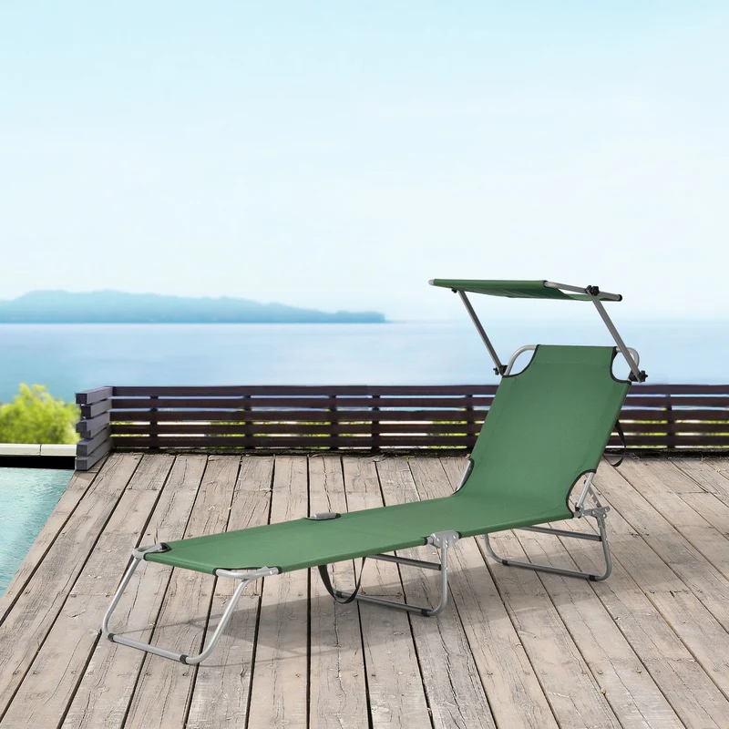 Tumbona Argozelo 186x55x24 cm [casa.pro]