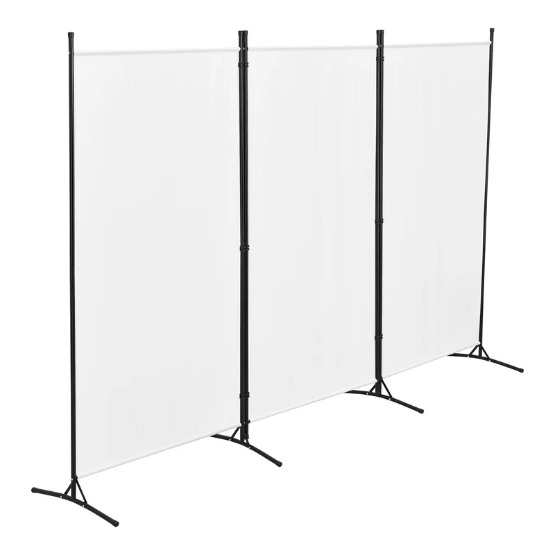 Separador de ambientes Teruel de 3 piezas 260x176 cm varios colores en.casa