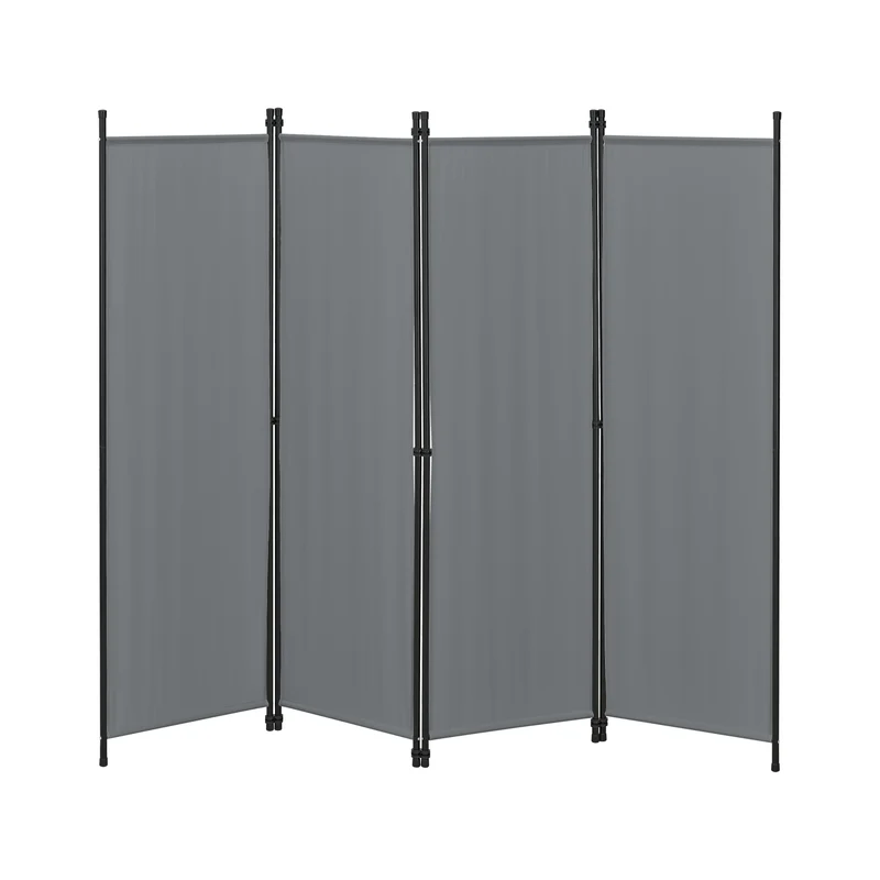 Separador de ambientes Huesca de 4 piezas 200x171 cm varios colores en.casa