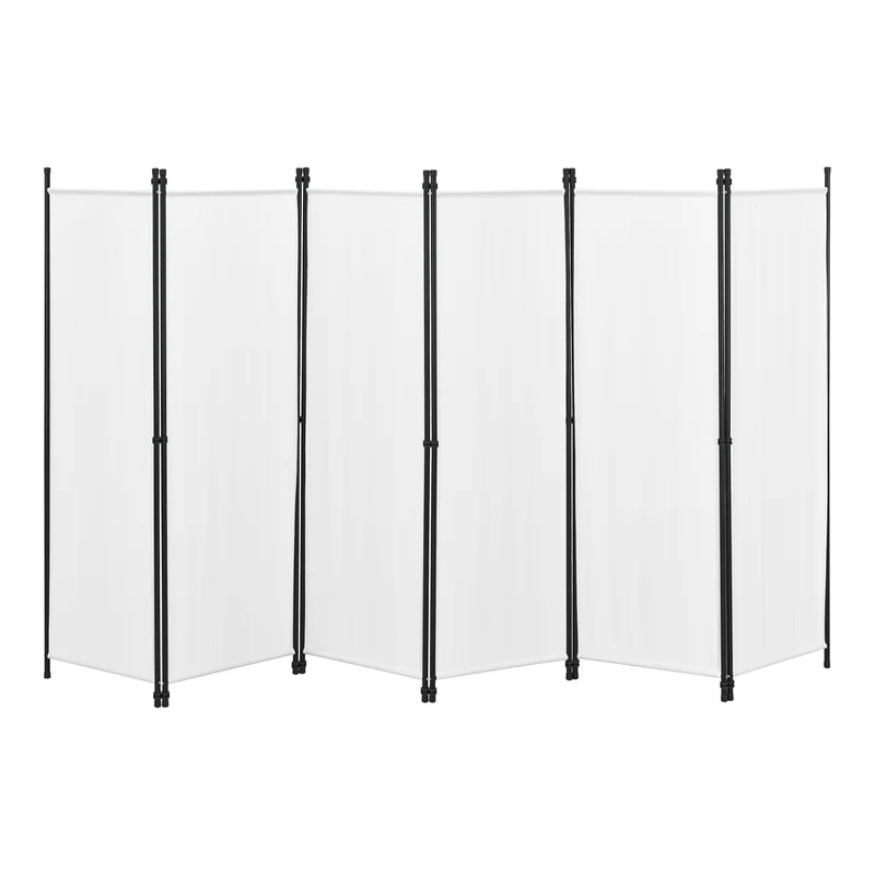 Separador de ambientes Huesca de 6 piezas 300x171 cm varios colores en.casa