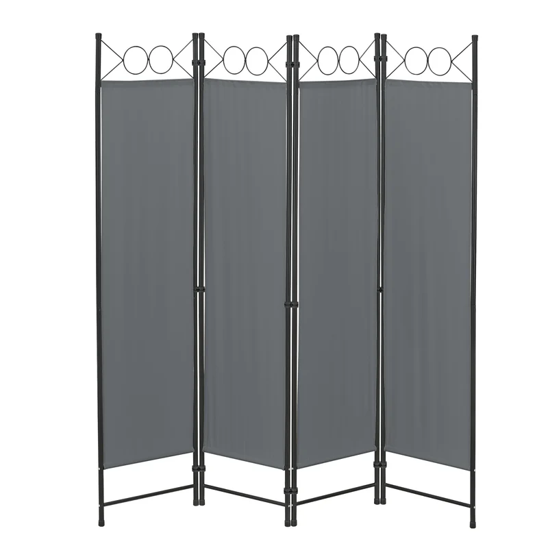 Separador de ambientes Saragossa de 4 piezas 160x171 cm varios colores en.casa