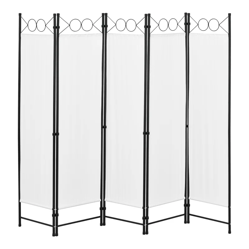 Separador de ambientes Saragossa de 5 piezas 200x171 cm varios colores en.casa