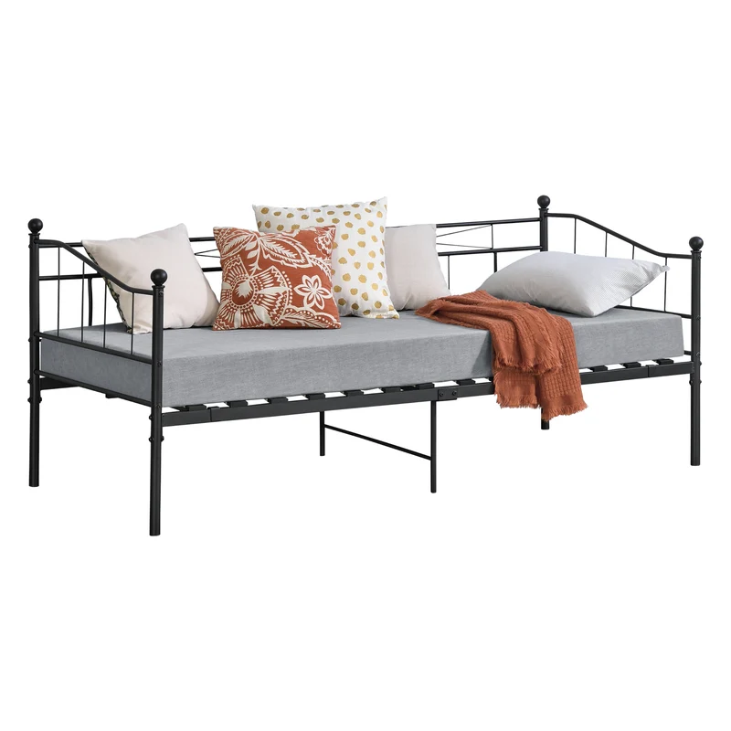 Cama de metal Arjeplog 90x200 cm hasta 150 kg varios colores en.casa