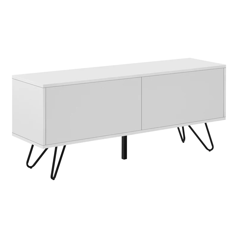 Cómoda Bollebygd con la tecnología Push-Open Metal 46,5 x 110 x 30 cm Salón Moderno [en.casa]