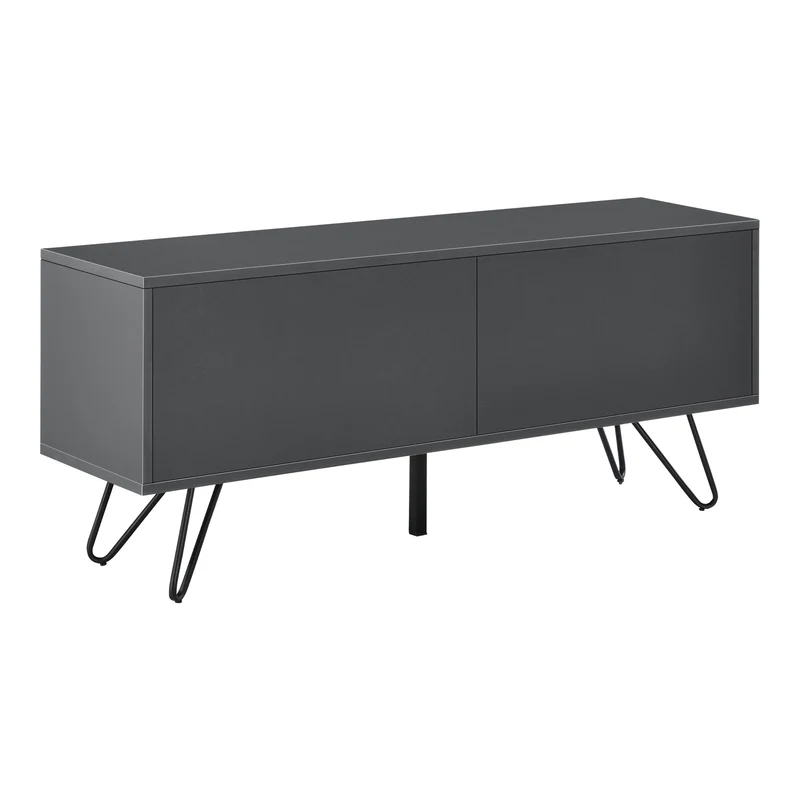 Cómoda Bollebygd con la tecnología Push-Open Metal 46,5 x 110 x 30 cm Salón Moderno [en.casa]