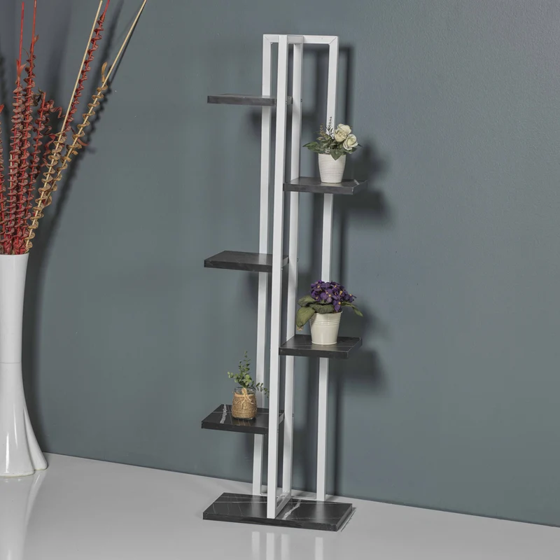 Estantería para plantas Tohmajärvi metal 120x34x21cm en varios colores [en.casa]