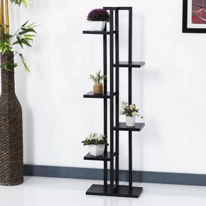 Estantería para plantas Tohmajärvi metal 120x34x21cm en varios colores [en.casa]