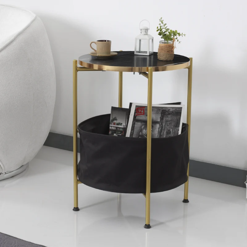 Mesa auxiliar Suonenjoki 59x47cm en varios colores [en.casa]