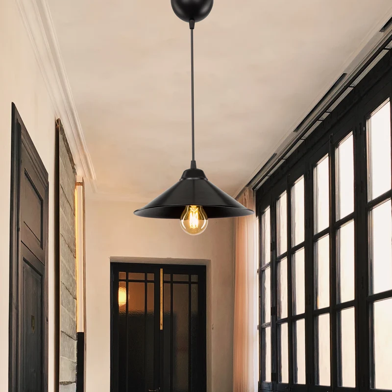 Lámpara colgante Hereford E27 en varios colores [lux.pro]
