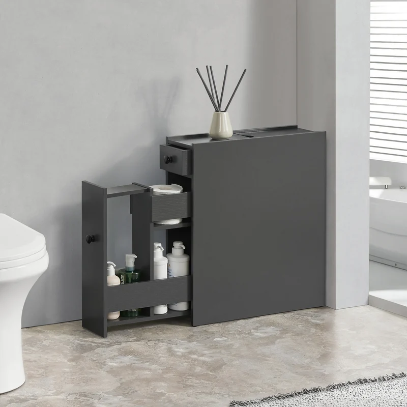 Armario de baño Kihniö 58x16x48cm en varios colores [en.casa]
