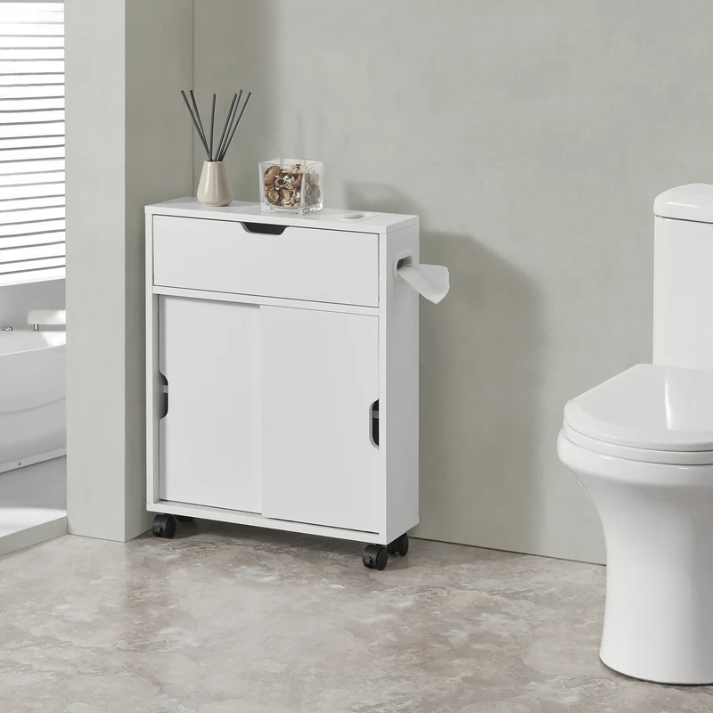 Armario de baño Kempele Armario empotrado 67x52x17 cm varios colores [en.casa]