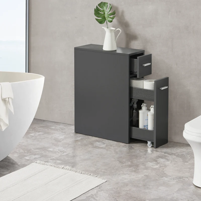 Armario de baño Kauhajoki 61x20x45cm en varios colores [en.casa]