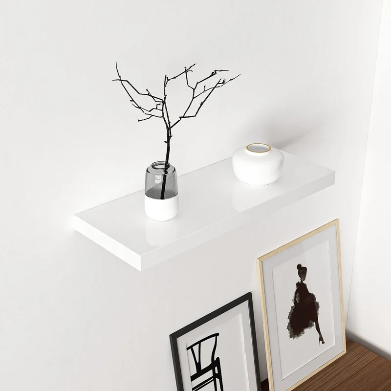 Estante de pared Bredebro hasta aprox. 15 kg en varios tamaños y colores [en.casa]