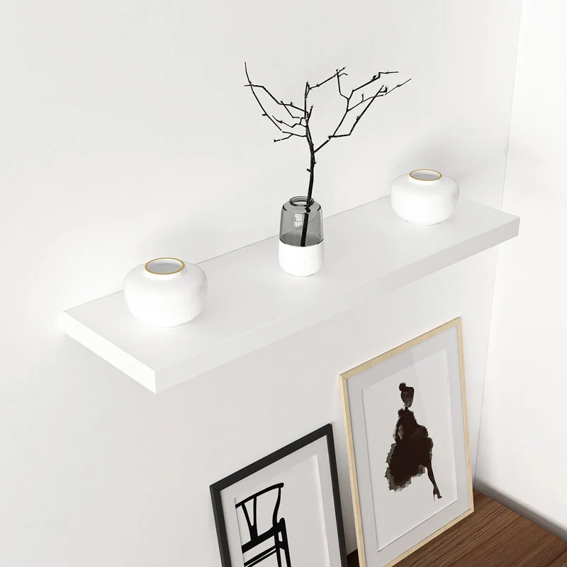 Estante de pared Bredebro hasta aprox. 15 kg en varios tamaños y colores [en.casa]