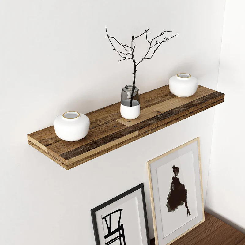 Estante de pared Bredebro hasta aprox. 15 kg en varios tamaños y colores [en.casa]