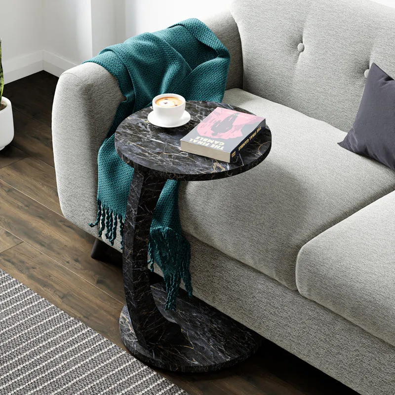 Mesa auxiliar Holeby 56 x Ø 38 cm [en.casa]