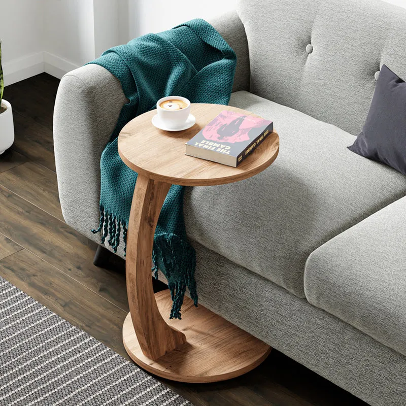 Mesa auxiliar Holeby 56 x Ø 38 cm [en.casa]