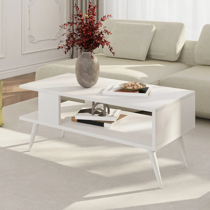 Mesa de centro Lycksele 40x90x45 cm en varios colores [en.casa]