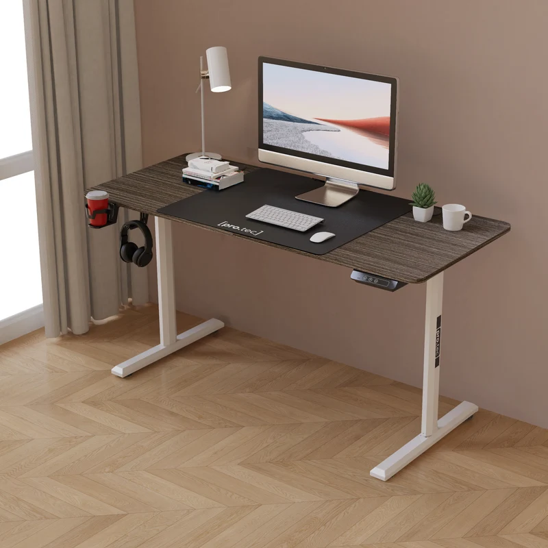 Mesa ajustable en altura Hayward 140x60 cm en varios colores [pro.tec]