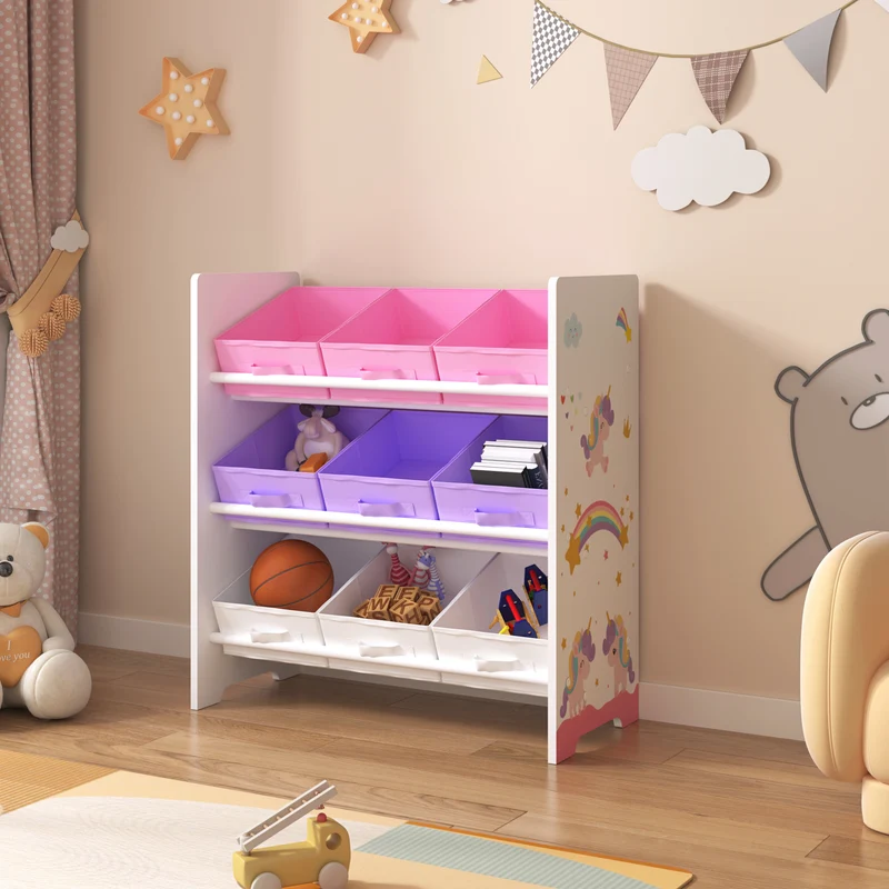 Estantería para niños Boiro [en.casa]