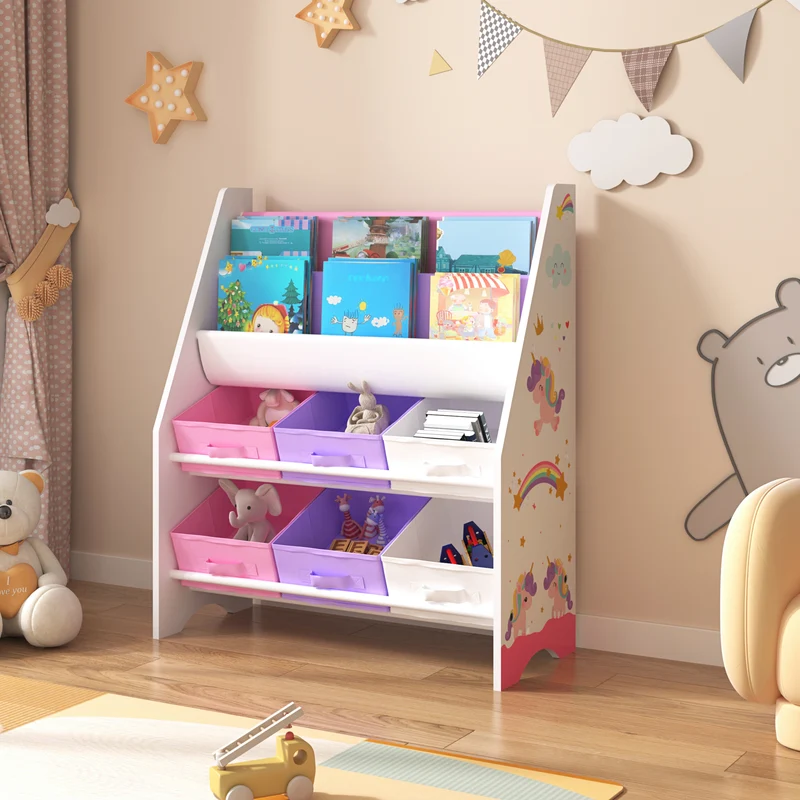 Estantería para niños Ponteceso [en.casa]