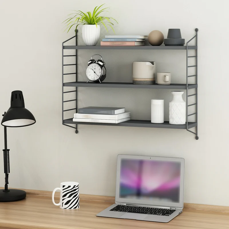 Estantería de pared Strängnäs [en.casa]