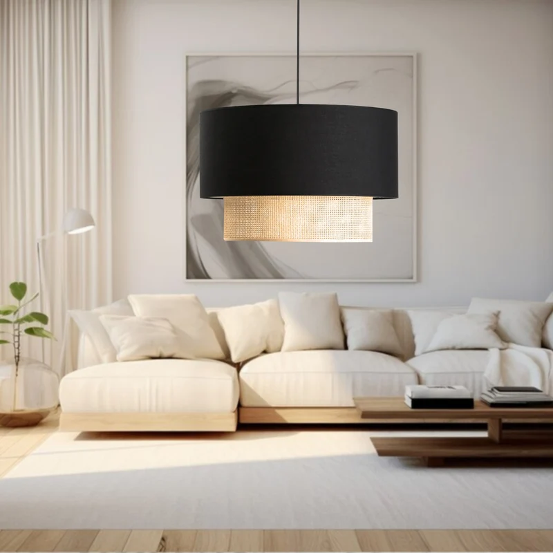 Lámpara colgante Loughborough 1 x E27 en varios colores [lux.pro]