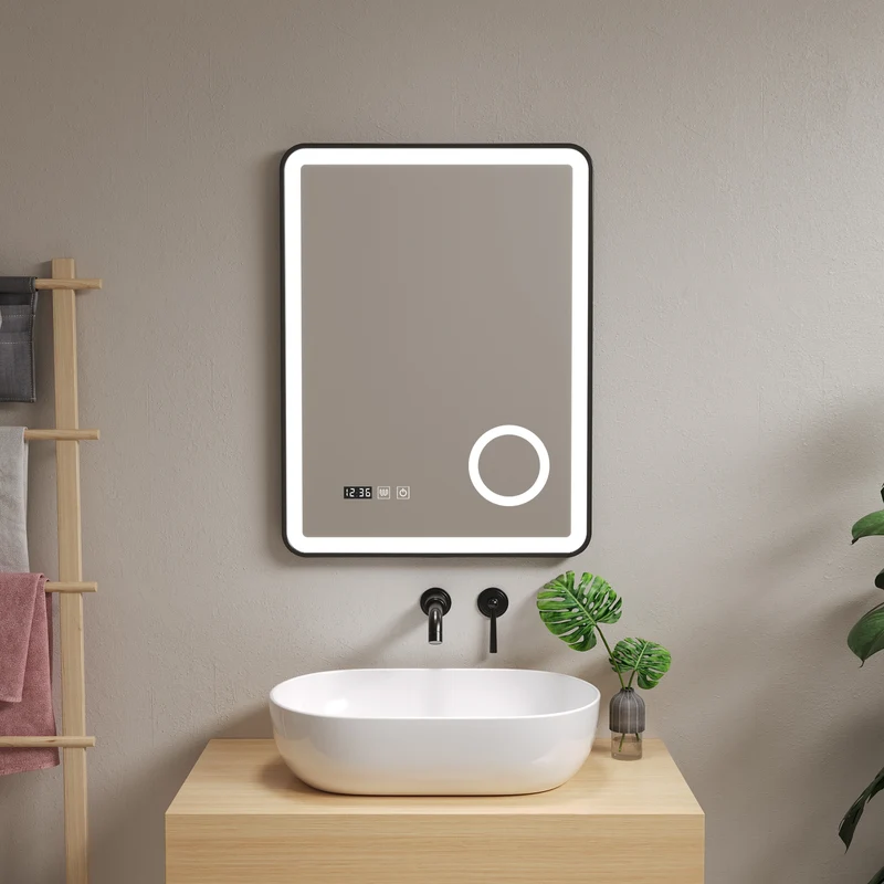 Espejo de baño LED Pescara en varios colores y tamaños [pro.tec]