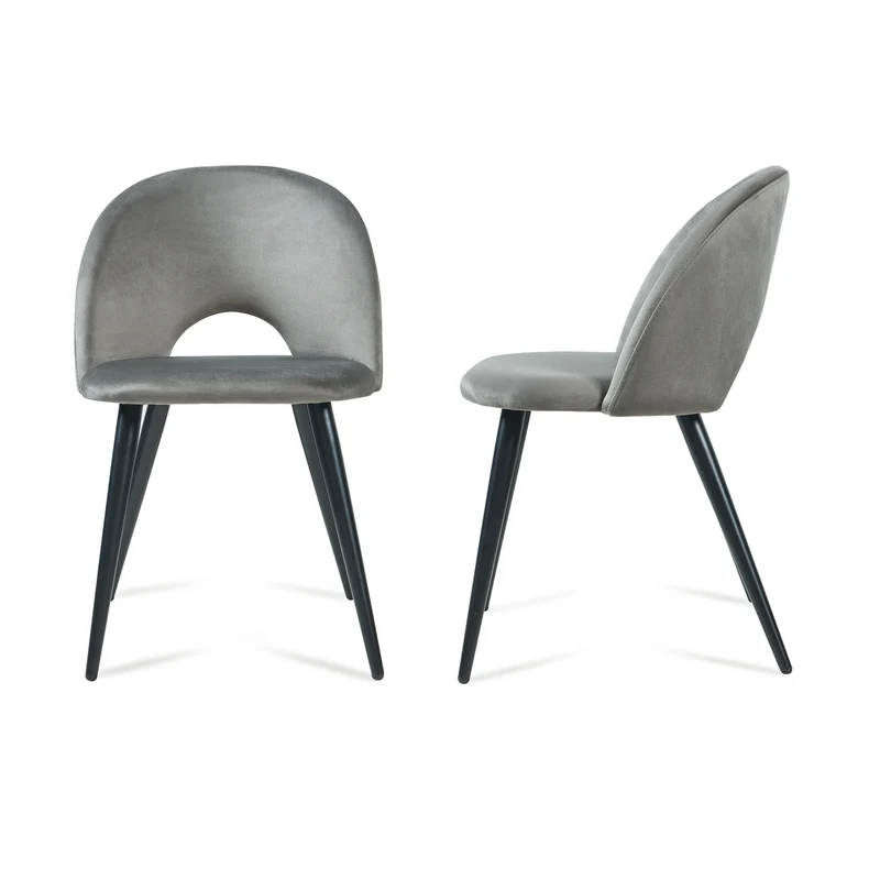 Juego de sillas de comedor Karijoki 77x50x55 cm [en.casa]