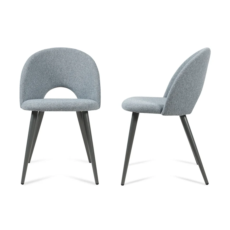 Juego de sillas de comedor Karijoki 77x50x55 cm [en.casa]
