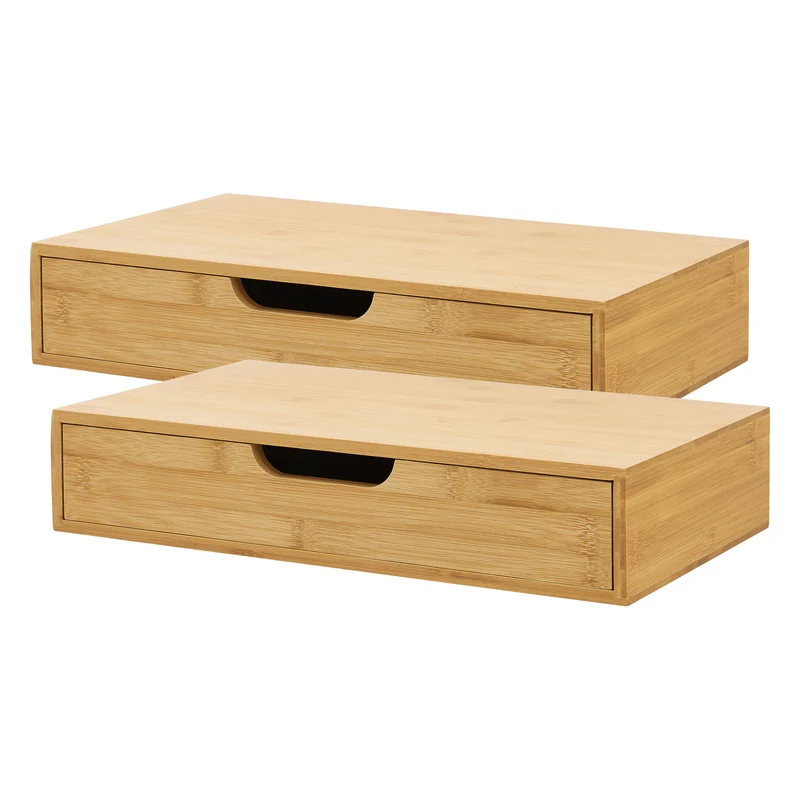 Estantería de pared Bokn con cajón [en.casa]