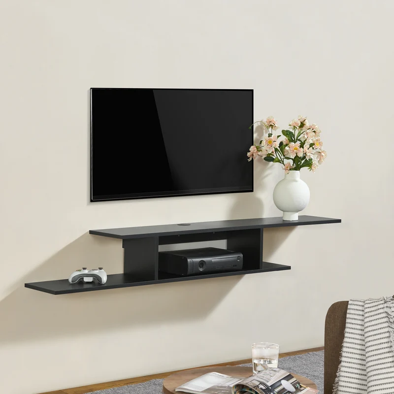 Estantería de pared para TV Støvring en varios colores [en.casa]