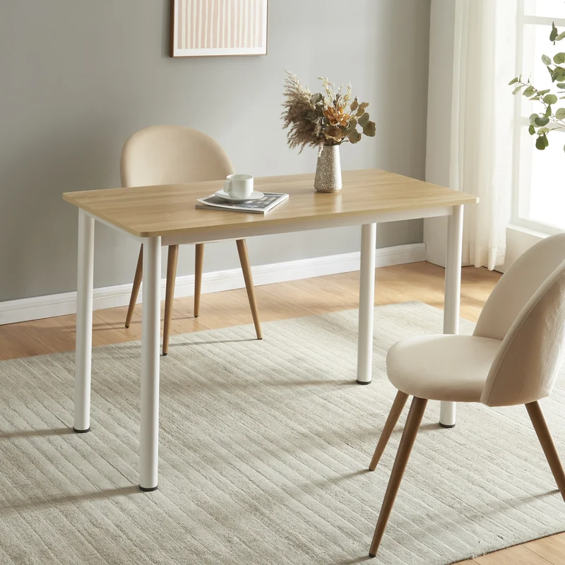 Mesa de comedor Tammela para 4 personas 120x60 cm en varios colores [en.casa]