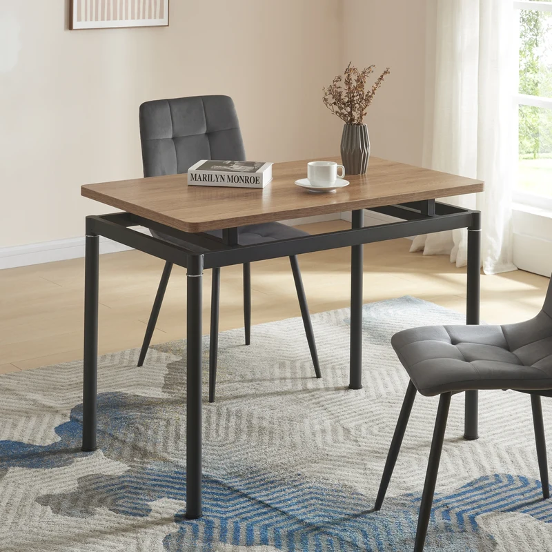 Mesa de comedor Hemnes con aspecto de roble en varios tamaños [en.casa]
