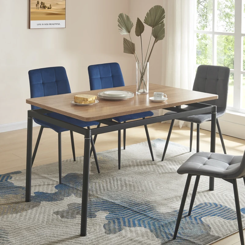 Mesa de comedor Hemnes con aspecto de roble en varios tamaños [en.casa]