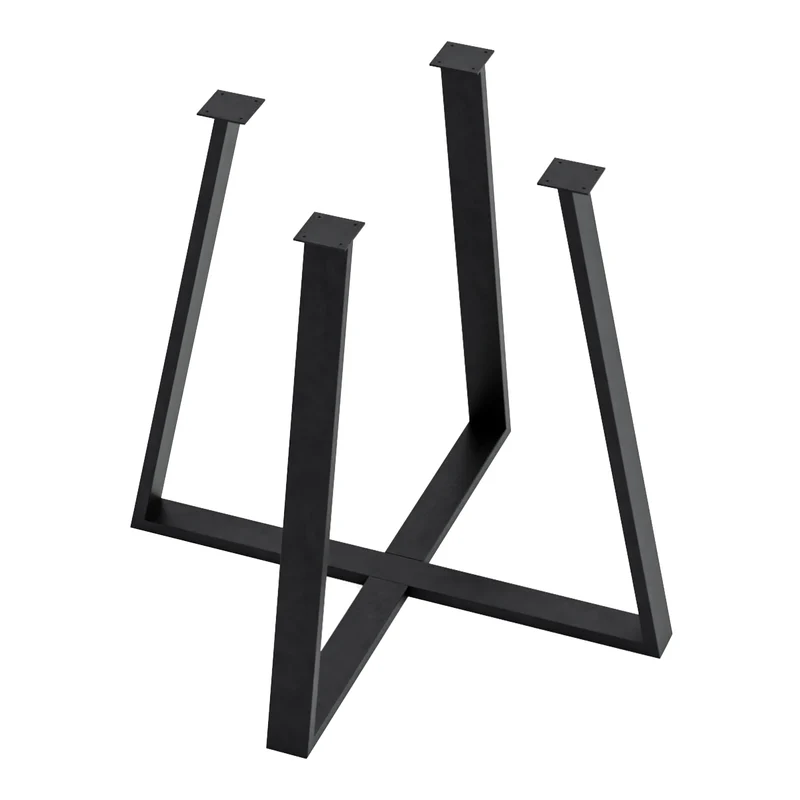 Estructura de mesa Kemijärvi acero [en.casa]