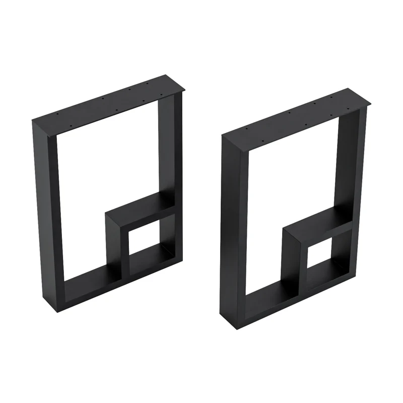 Estructura de mesa Kauhava juego de 2 acero [en.casa]