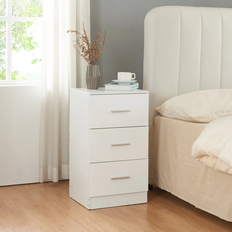 Mesita de noche Aurdal 66x37x34,5 cm [en.casa]