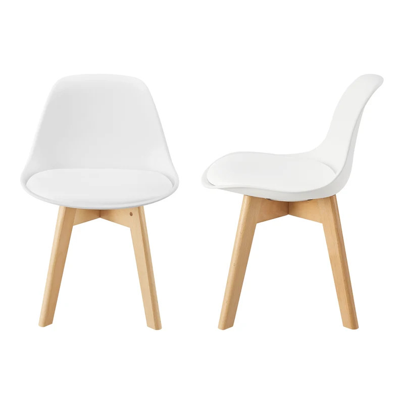 Silla para habitación infantil Elvdal juego de 2 acolchadas [en.casa]