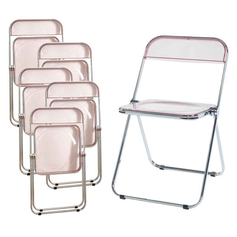 Conjunto de sillas plegables Pornainen [en.casa]