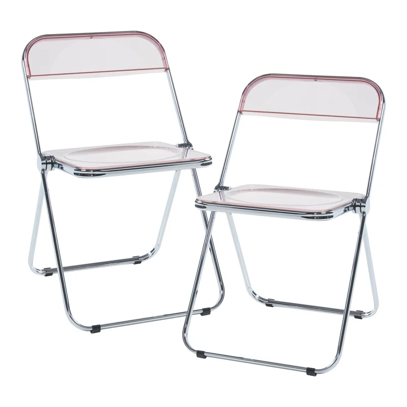 Conjunto de sillas plegables Pornainen [en.casa]