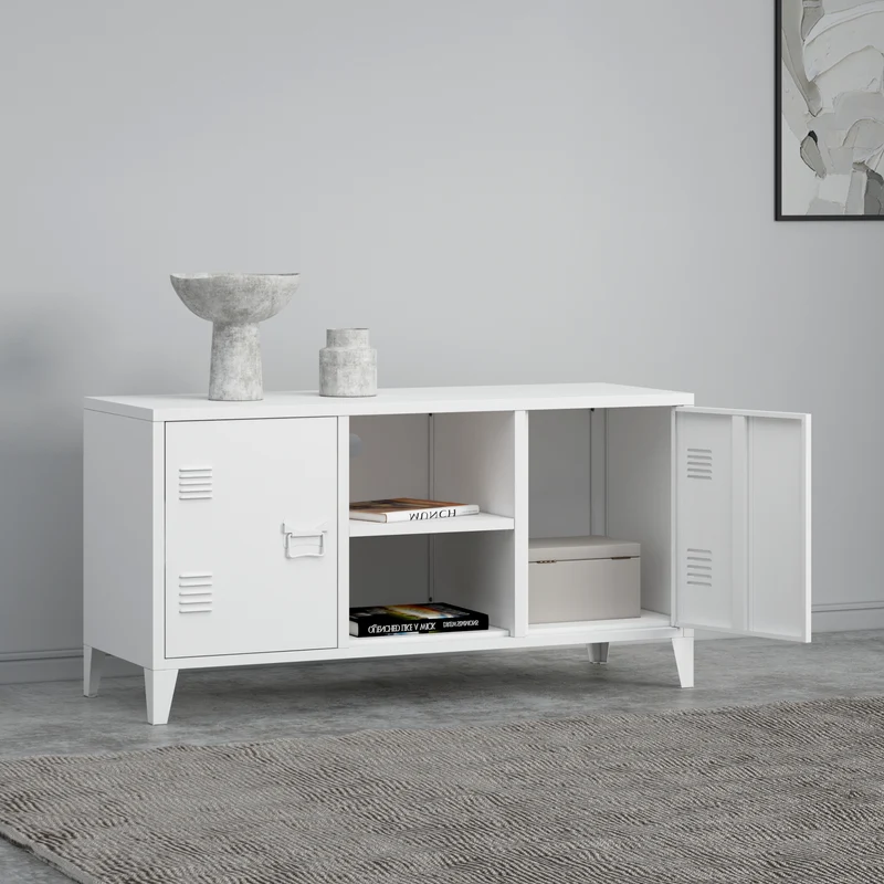 Mueble de televisión Kotka con puertas [en.casa]