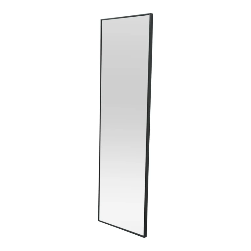 Espejo de puerta Lesina marco de aluminio 120x37cm [en.casa]