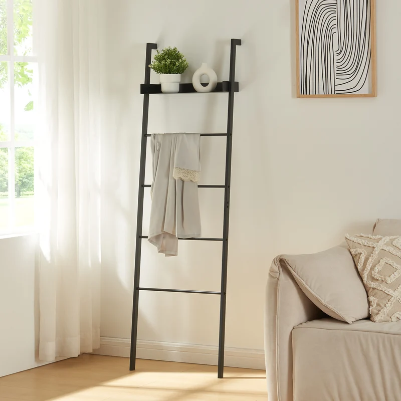 Estantería de tubos Øksnes 160x50x27,5 cm [en.casa]