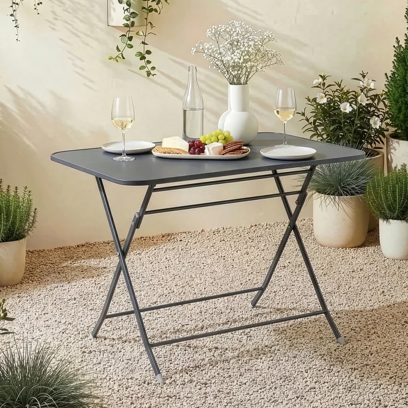Mesa plegable Sande - [en.casa]