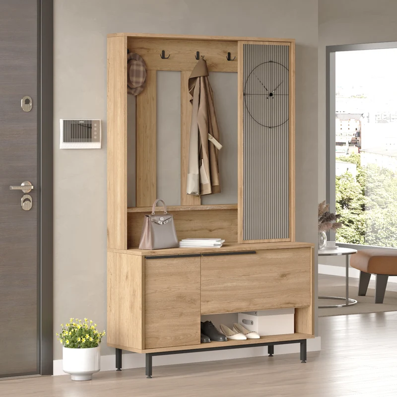 Guardarropa compacto Vesanto 178x112x36 cm [en.casa]