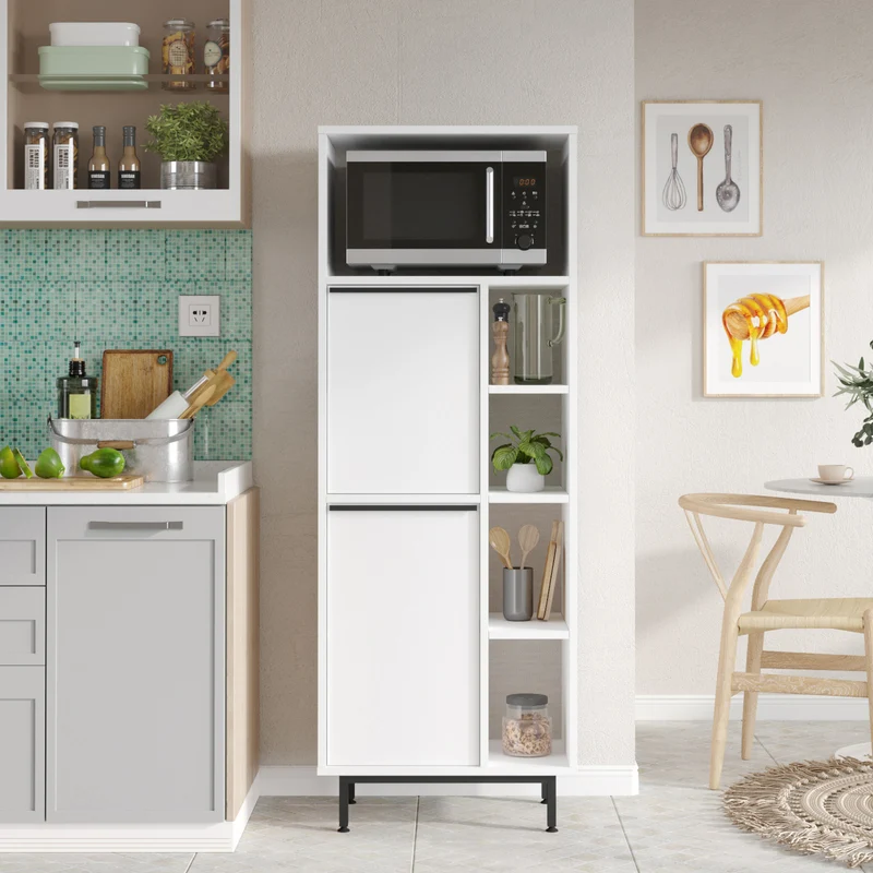 Armario de cocina Vesanto 162x60x36 cm [en.casa]