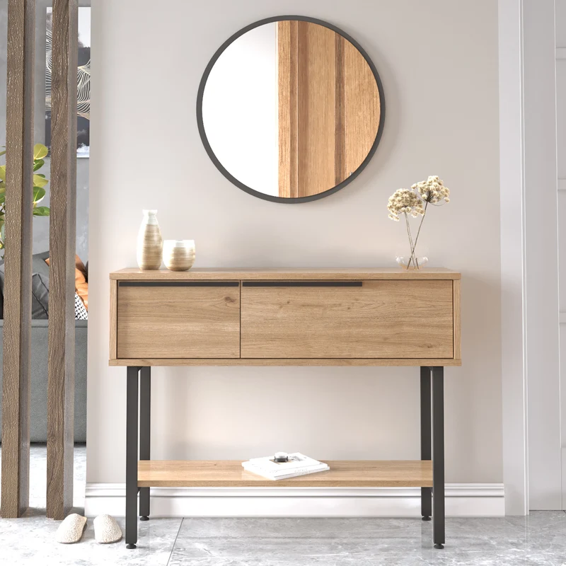 Mesa consola Vesanto 100x30x76 cm [en.casa]